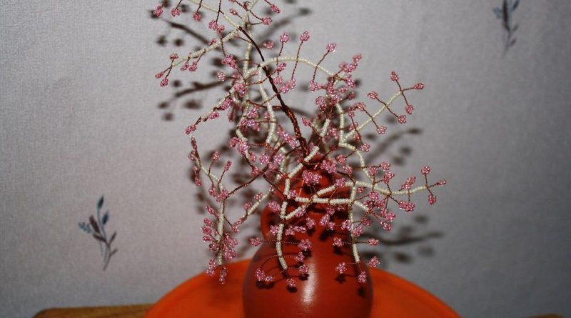 бисерное дерево - сакура